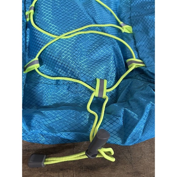 Waterproof Folding Outdoor Hiking Travel Sports Backpack Bag everyday use Teal - Picture 8 of 10